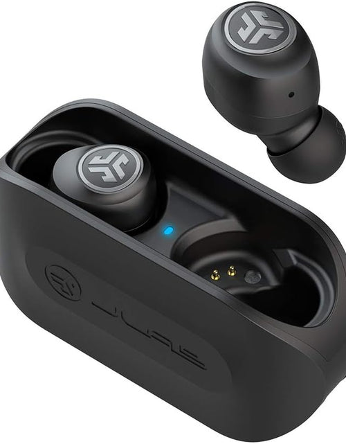 Load image into Gallery viewer, Go Air True Wireless Bluetooth Earbuds + Charging Case, Black, Dual Connect, IP44 Sweat Resistance, Bluetooth 5.0 Connection, 3 EQ Sound Settings Signature, Balanced, Bass Boost
