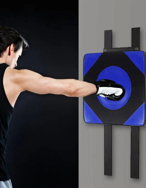 Load image into Gallery viewer, Punch Wall Pad Punch Wall Focus Target Pad Boxing Punching Pad Training Height Adjustable Leather Sponge Bag for Sports Training
