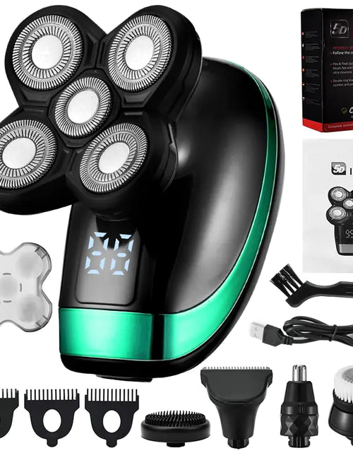 Load image into Gallery viewer, Rechargeable Bald Head Electric Shaver
