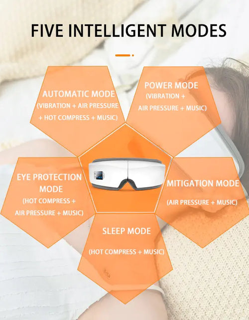 Load image into Gallery viewer, 4D Smart Airbag Vibration Eye Care Massager
